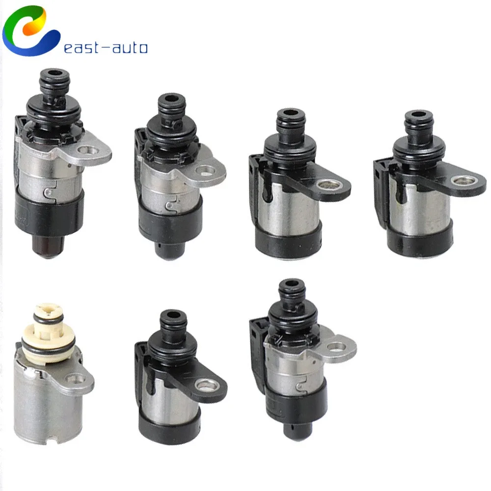 7Pcs RE5R05A Transmission Solenoid Set For Infiniti FX35 EX G35 2003 to 2013 image 2