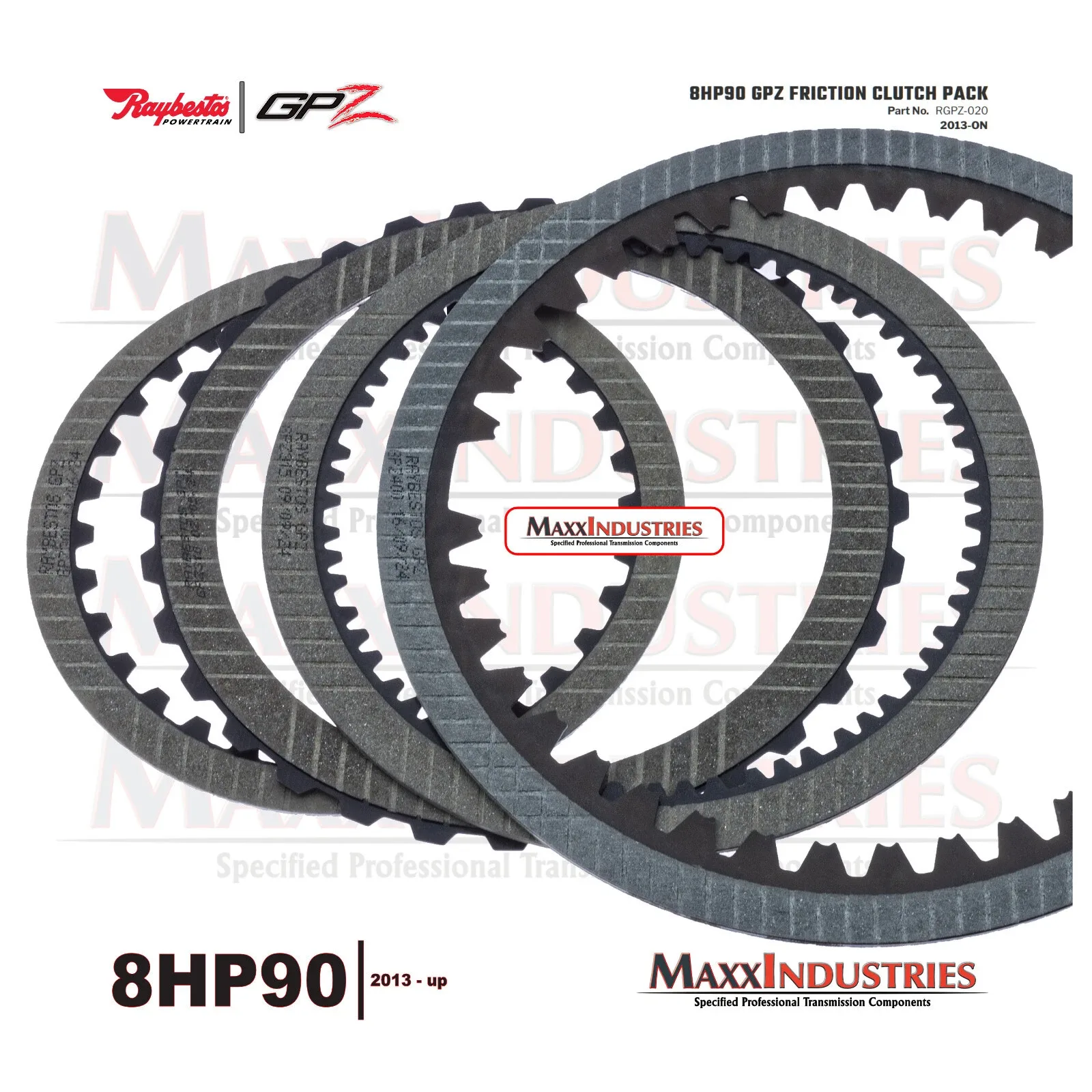8HP90 Friction Clutch Kit Raybestos RGPZ-020 image 3