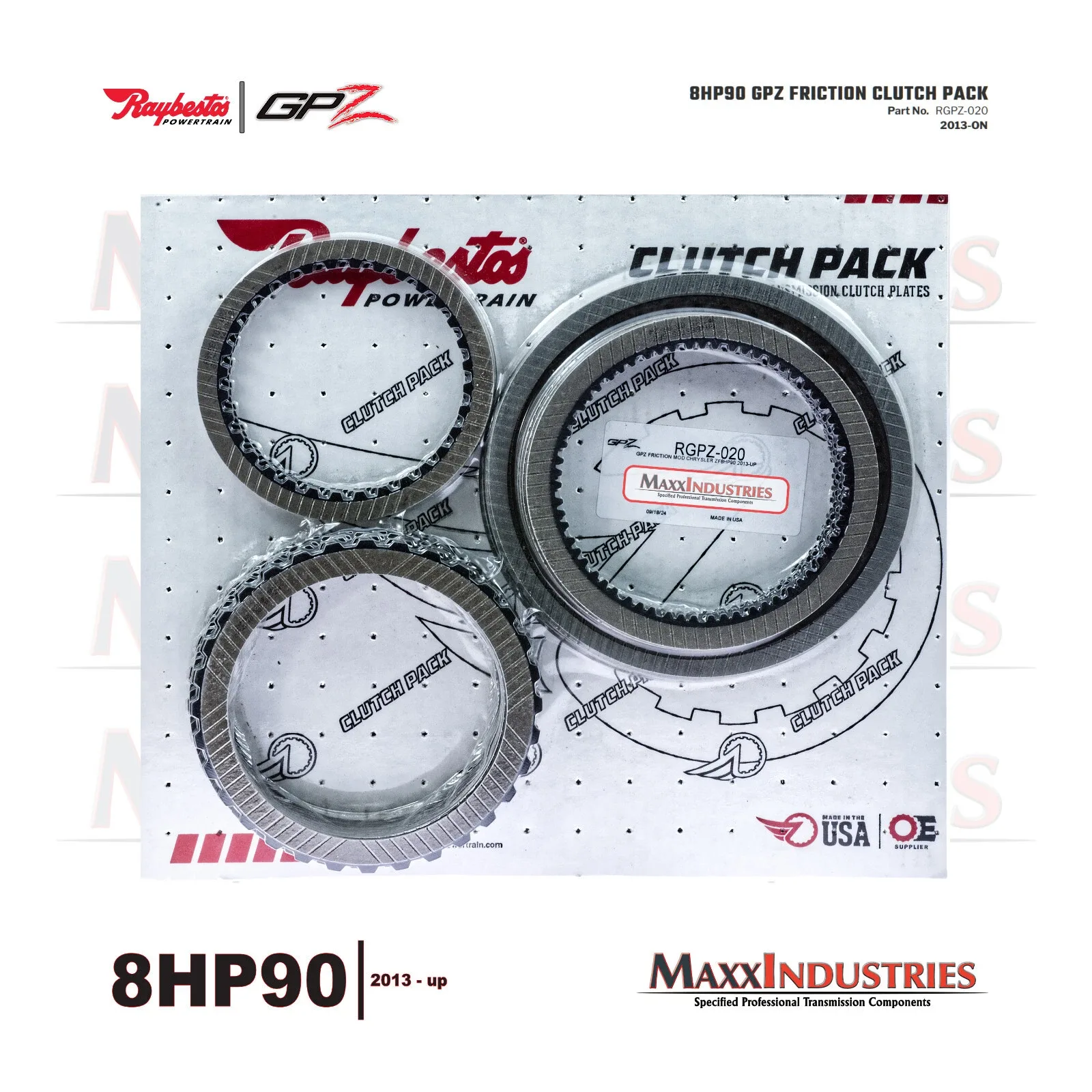 8HP90 Friction Clutch Kit Raybestos RGPZ-020 image 4