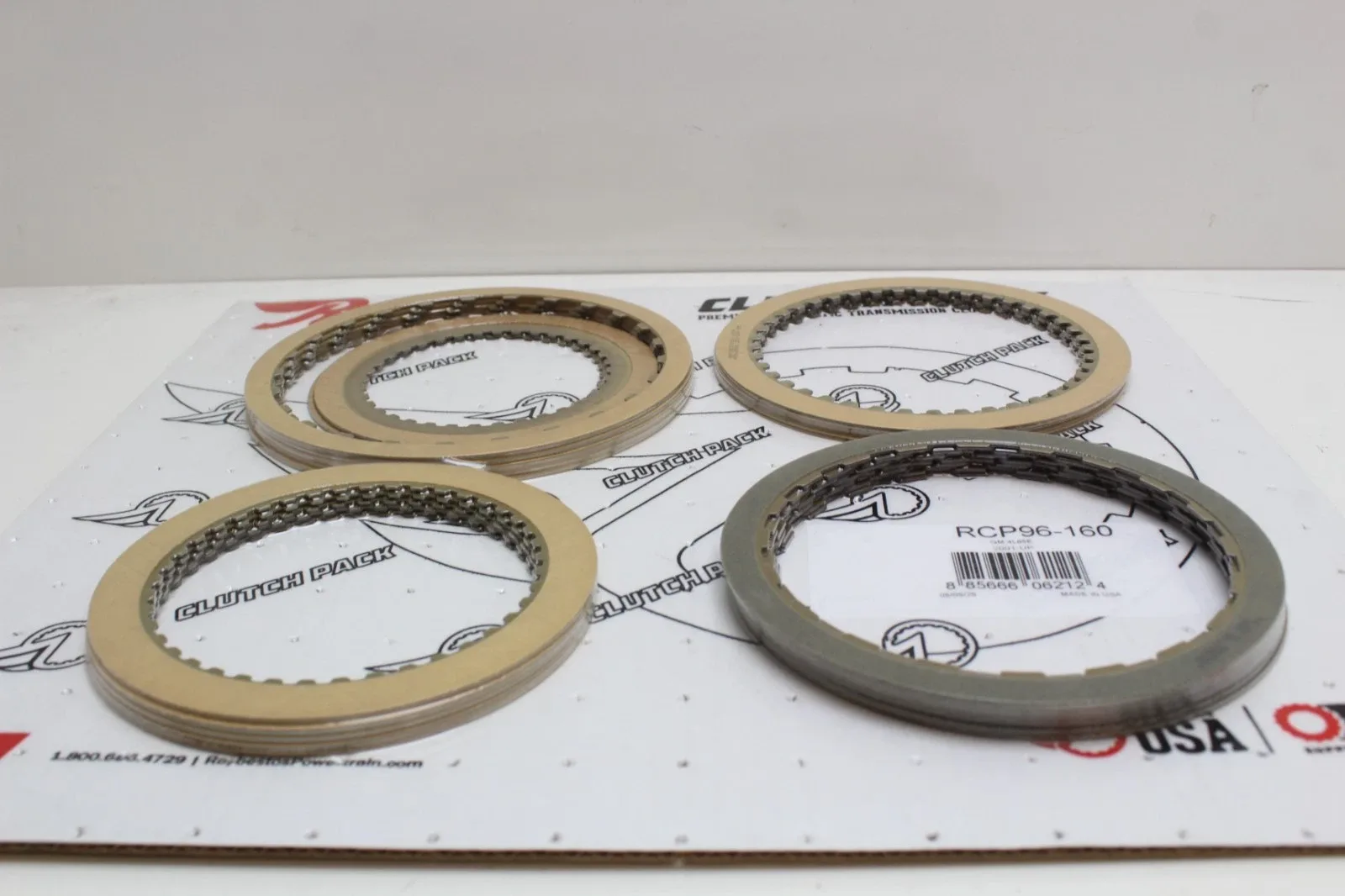 Raybestos 4L60E 4L65E Friction Module High Energy Clutches 2001- On rcp96-160 image 3