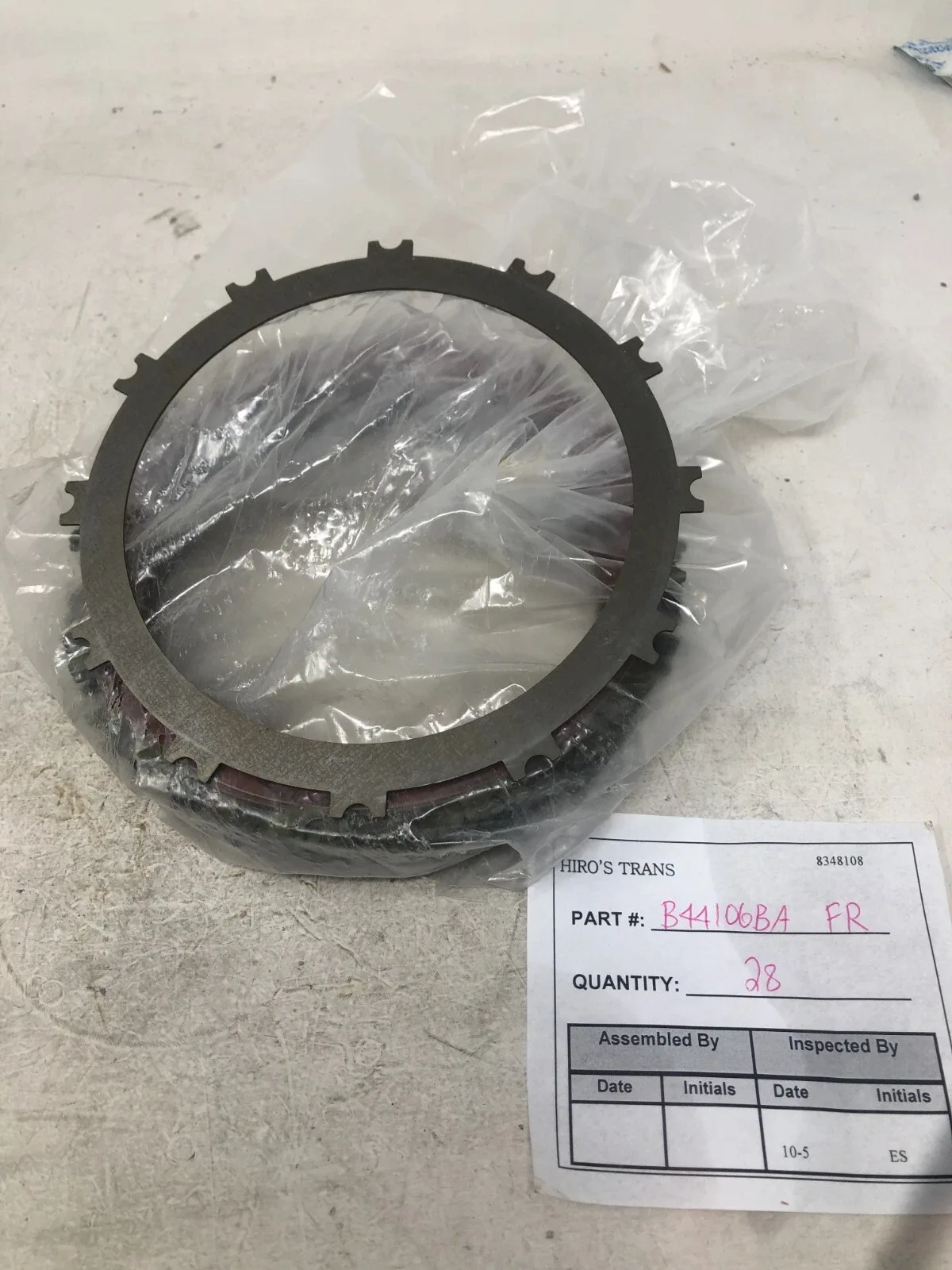 BorgWarner OEM 922AC-923AC Transmission Clutch Plates (Lot of 28)