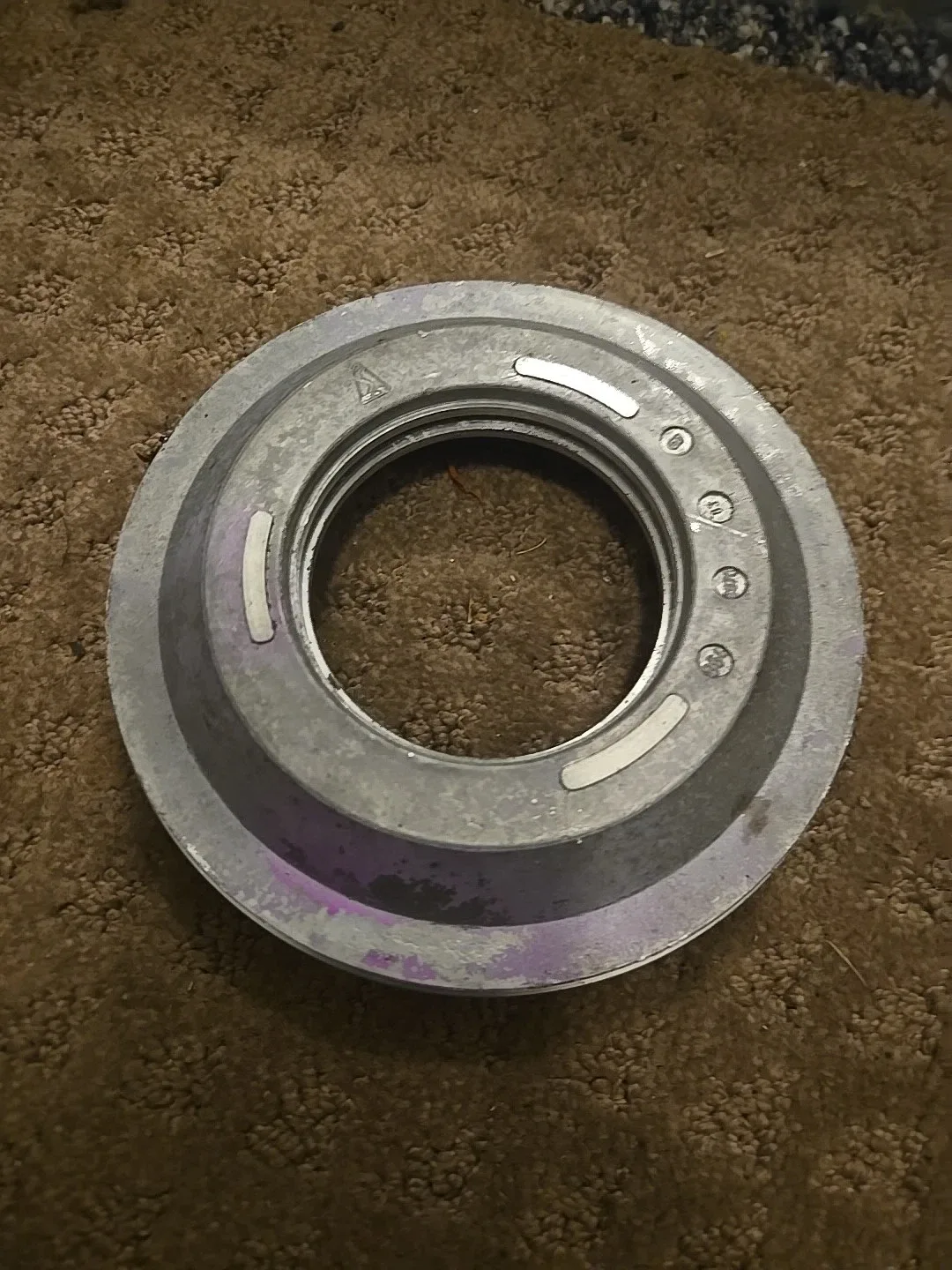 TH350 5-Clutch Direct Drum Piston Plate — GM 1242724 image 2