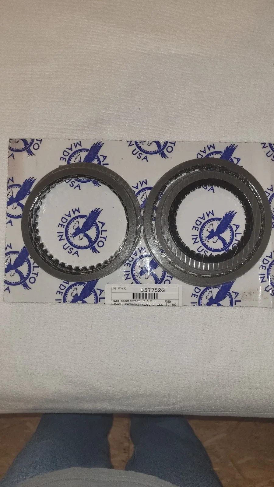 2004-2008 4L60E Performance Rebuild Clutch Kit — Alto 3-4 PowerPack HEG image 2