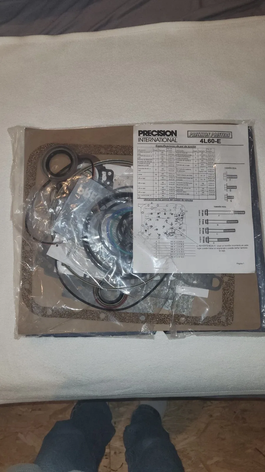 2004-2008 4L60E Performance Rebuild Clutch Kit — Alto 3-4 PowerPack HEG