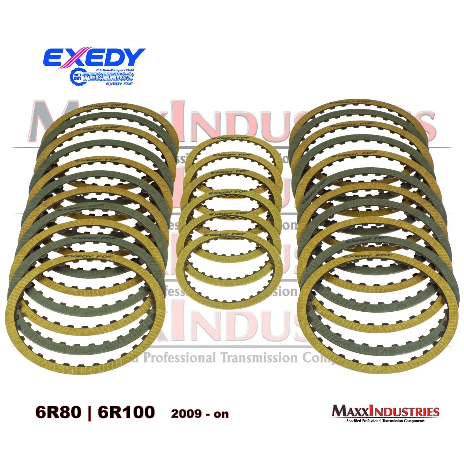 2008-ON 6R80 Friction Clutch Pack EFK291 image 2