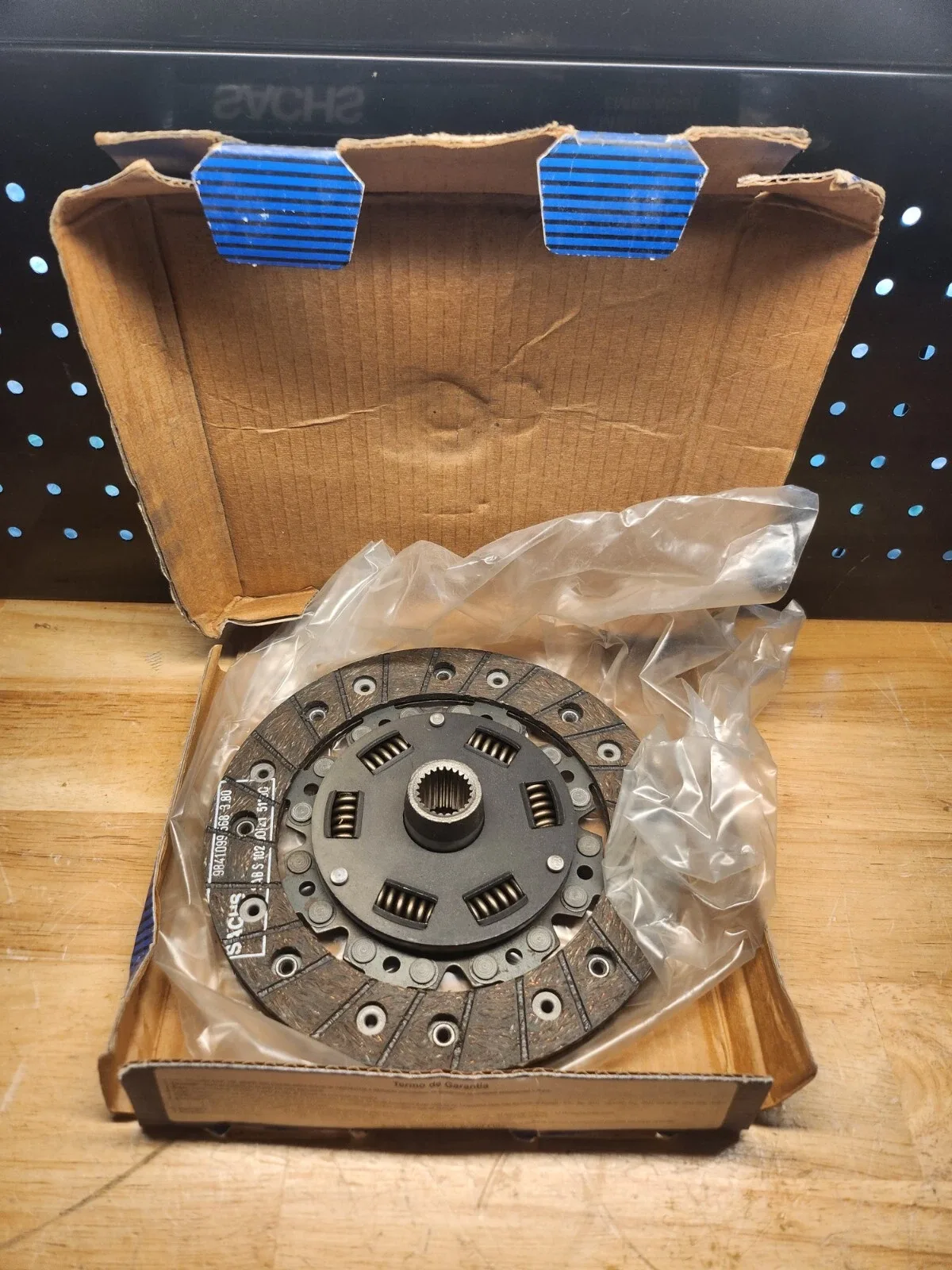1960-1966 Volkswagen Beetle/Karmann Ghia/Transporter Clutch Friction Disc Sachs 111141031FBR image 3