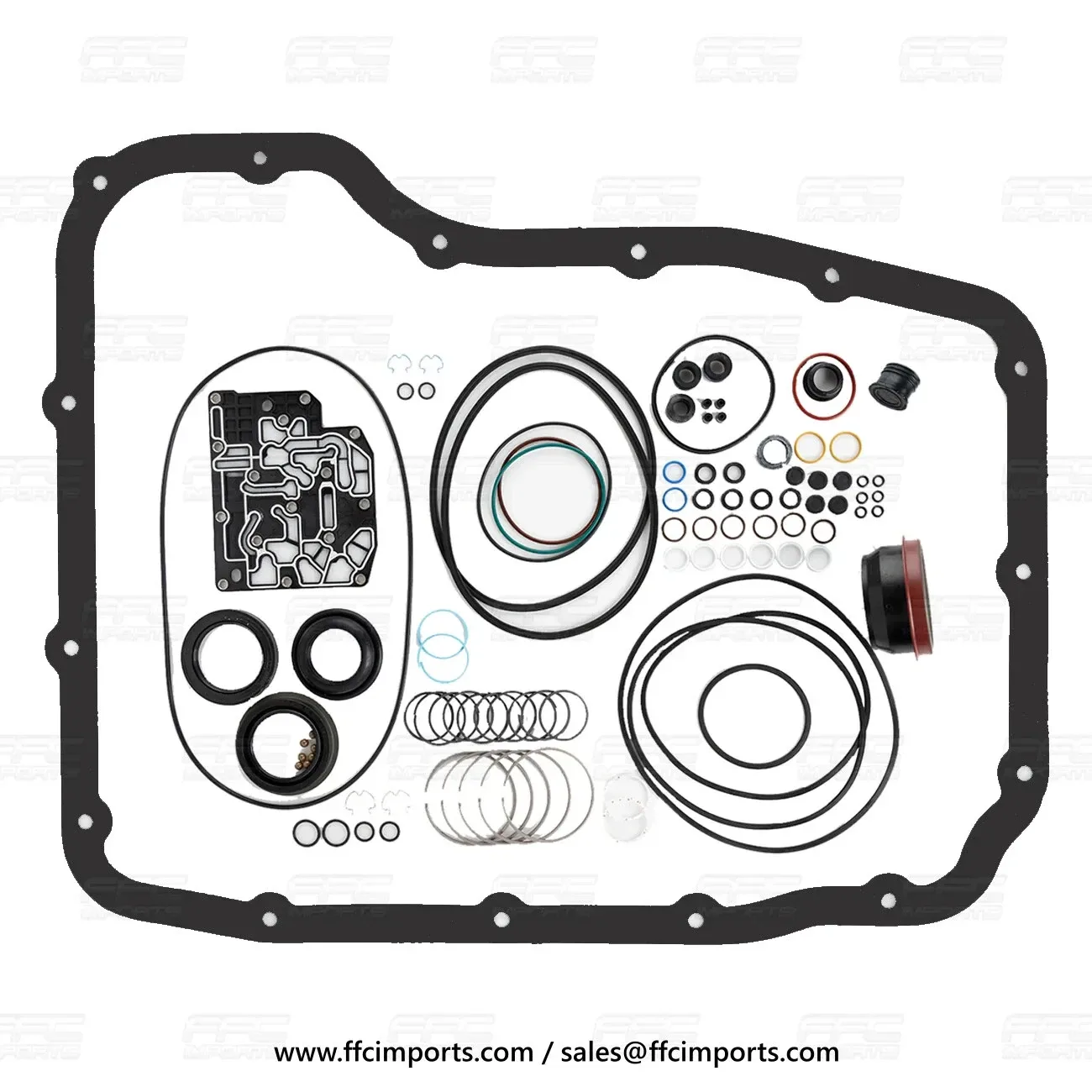 2010+ RAM / Dodge / Chrysler 68RFE Super Master Rebuild Kit KP1300B image 2