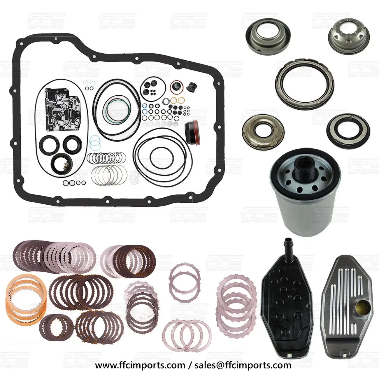 2010+ RAM / Dodge / Chrysler 68RFE Super Master Rebuild Kit KP1300B