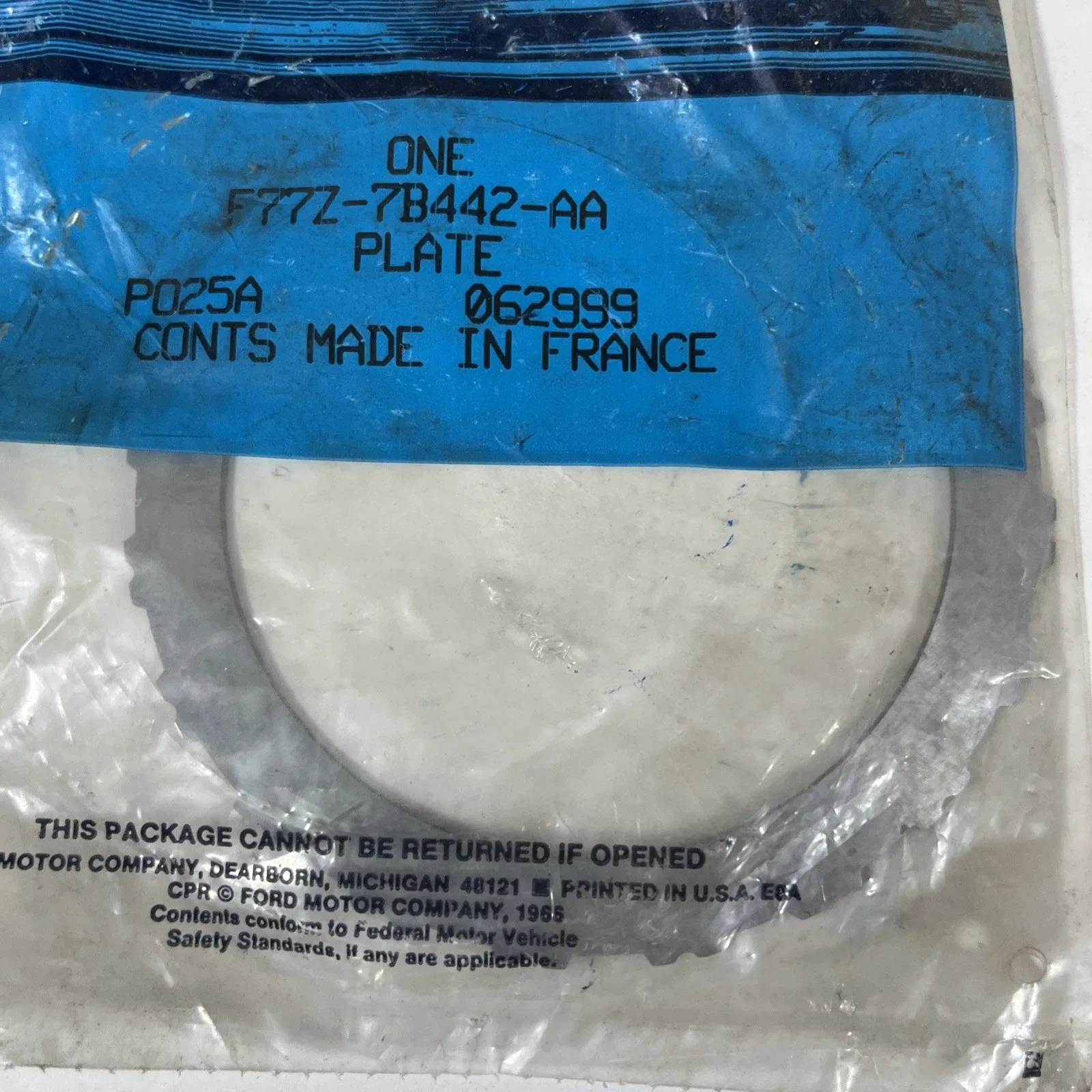1997-2011 Ford Explorer / Ranger Automatic Transmission Clutch Friction Plate F77Z-7B442-AA image 3