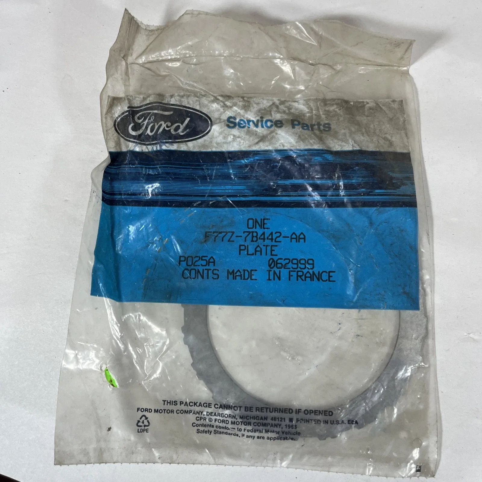 1997-2011 Ford Explorer / Ranger Automatic Transmission Clutch Friction Plate F77Z-7B442-AA