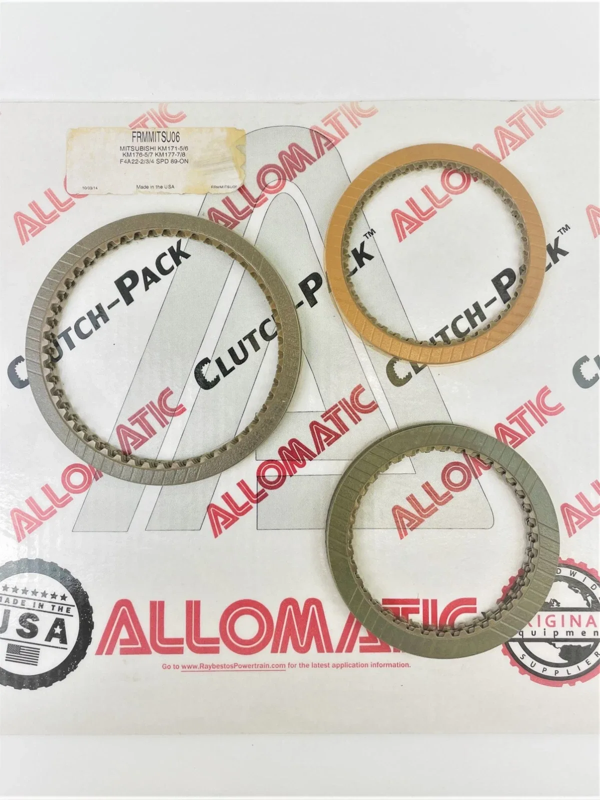 1989-Up Allomatic Friction Clutch Plate Rebuild Kit FRMMITSU06