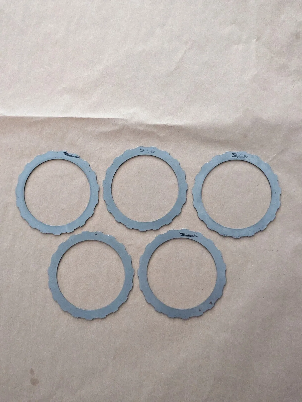 Forward Clutch Steel Plates x5 (.068") for C-3 / A4LD Transmissions — Part 56128A (1978-1989)