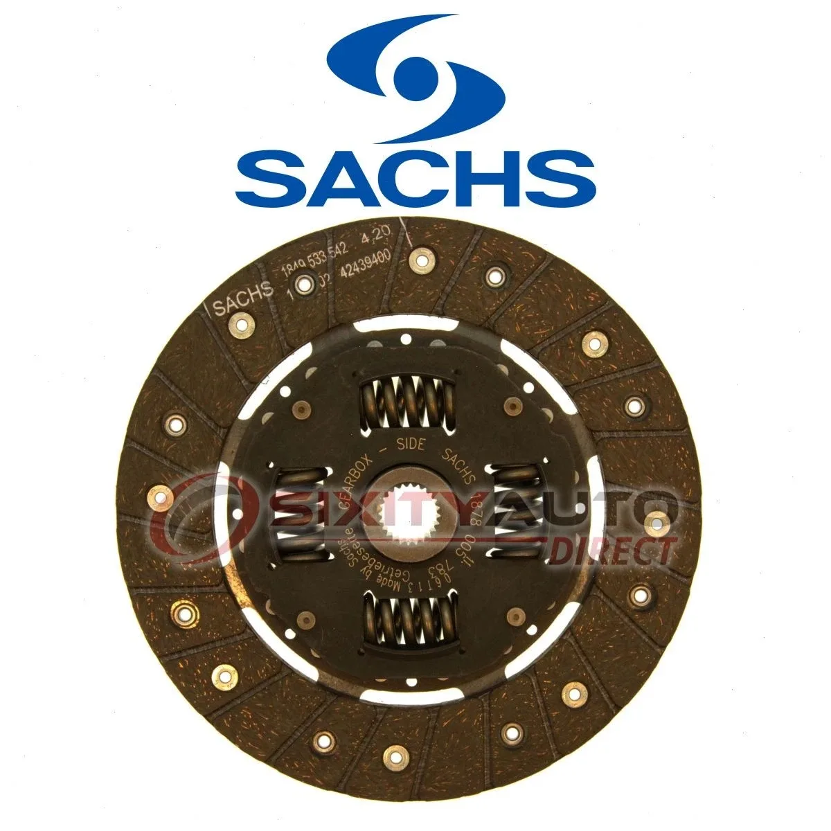 1965-1969 Porsche 912 Sachs Transmission Clutch Friction Disc SX-ZCXV