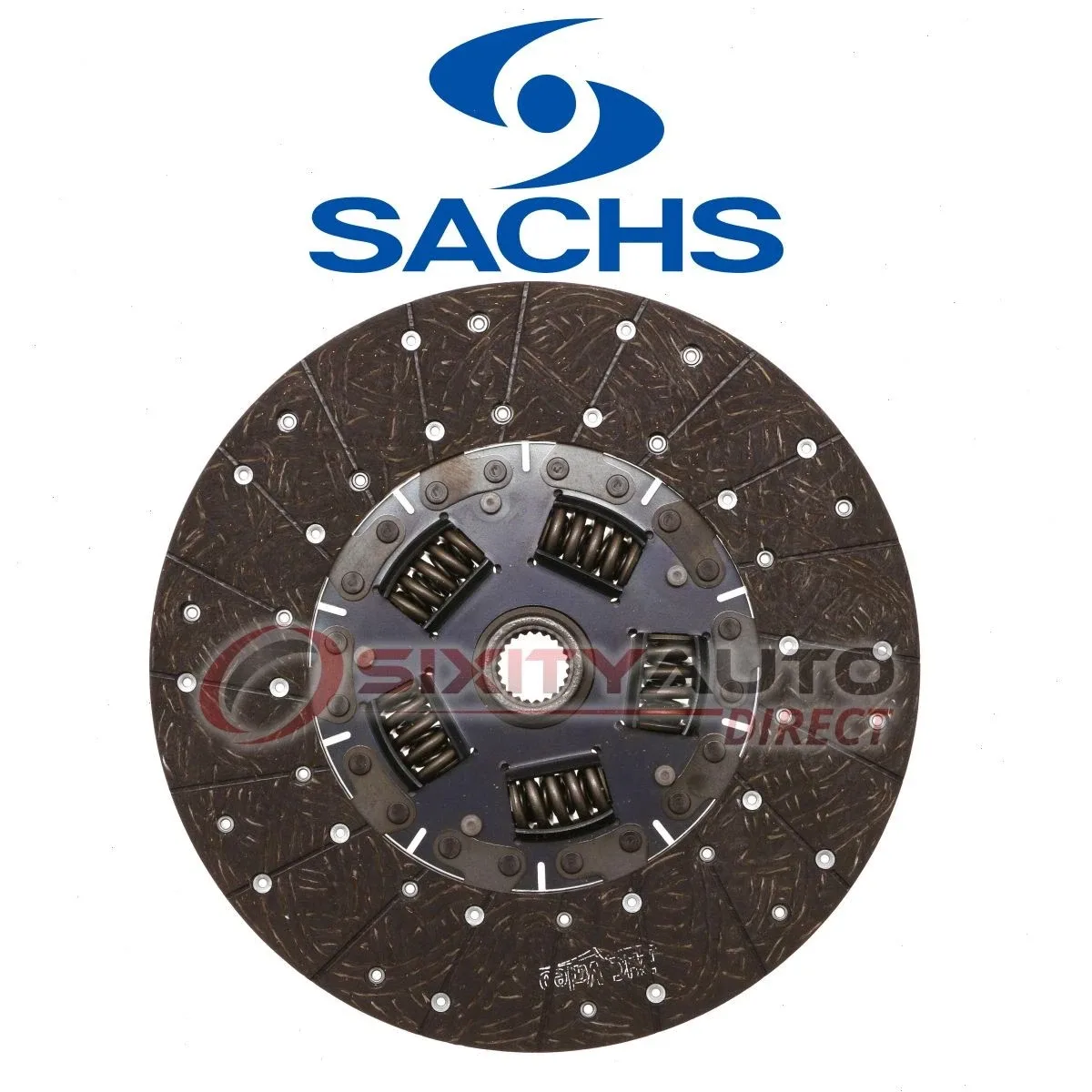 1968–1969 Plymouth Fury II 6.3L V8 Manual Clutch Friction Disc — SACHS SX-D0CT