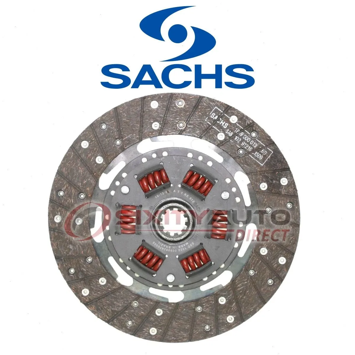 1971-1983 Ford E-100 Econoline Clutch Friction Plate (Sachs SX-QM8M)
