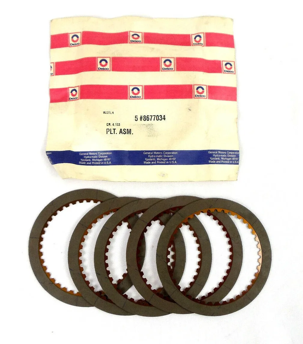 Delco 8677034 Clutch Plate Pack of 5 NOS