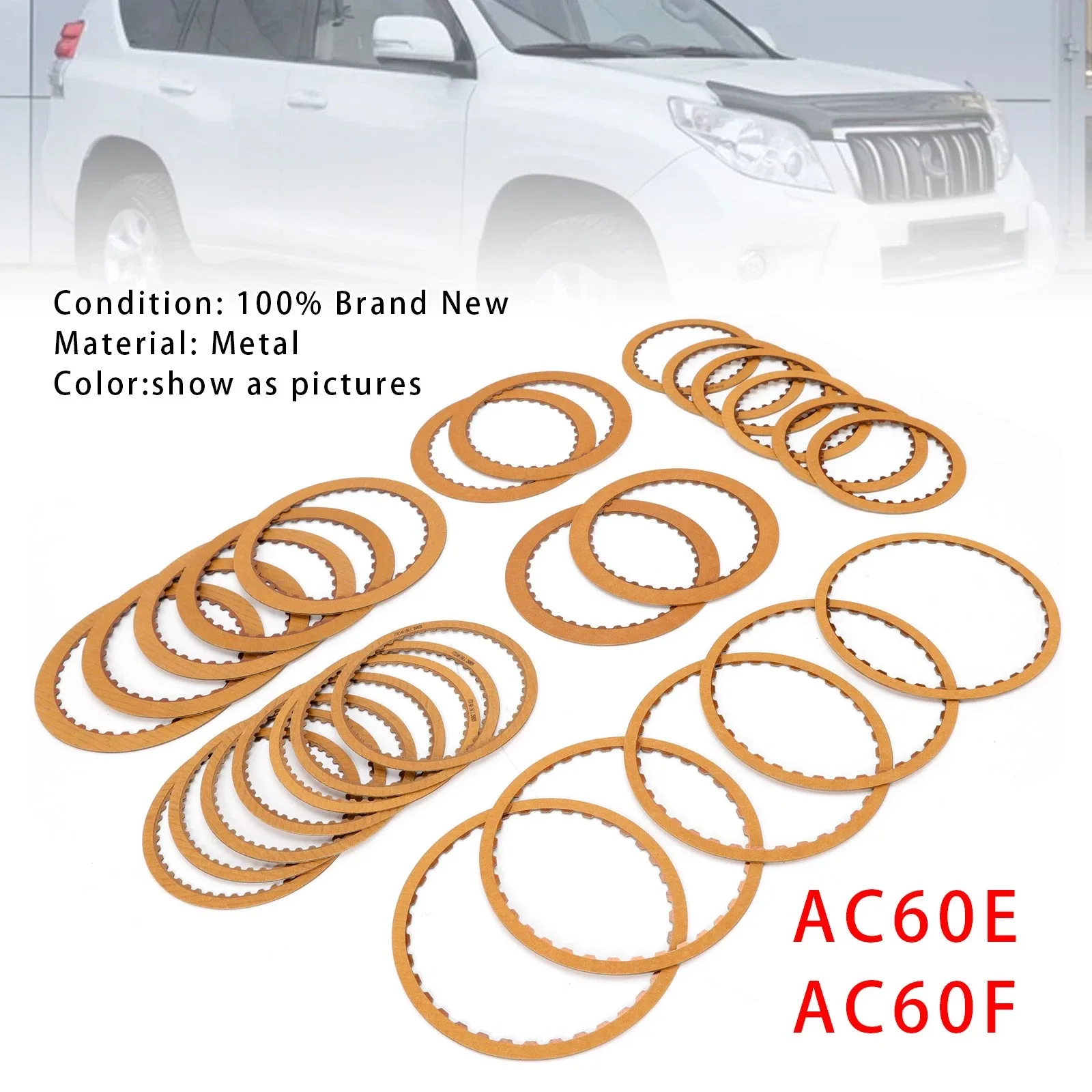 Transmission Friction Kit (AC60E/AC60F) for Toyota Prado — MPN B072880B