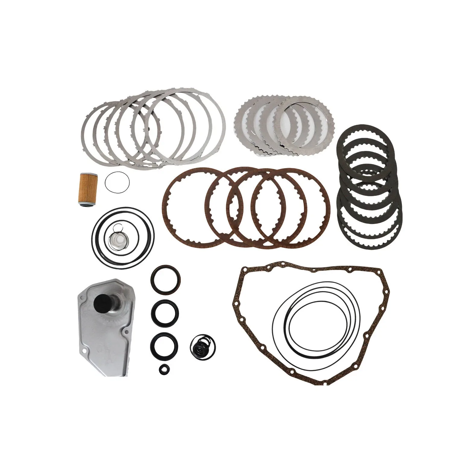 JF015E RE0F11A CVT Master Repair Kit (Overhaul + Friction + Steel + Oil Filter) image 2