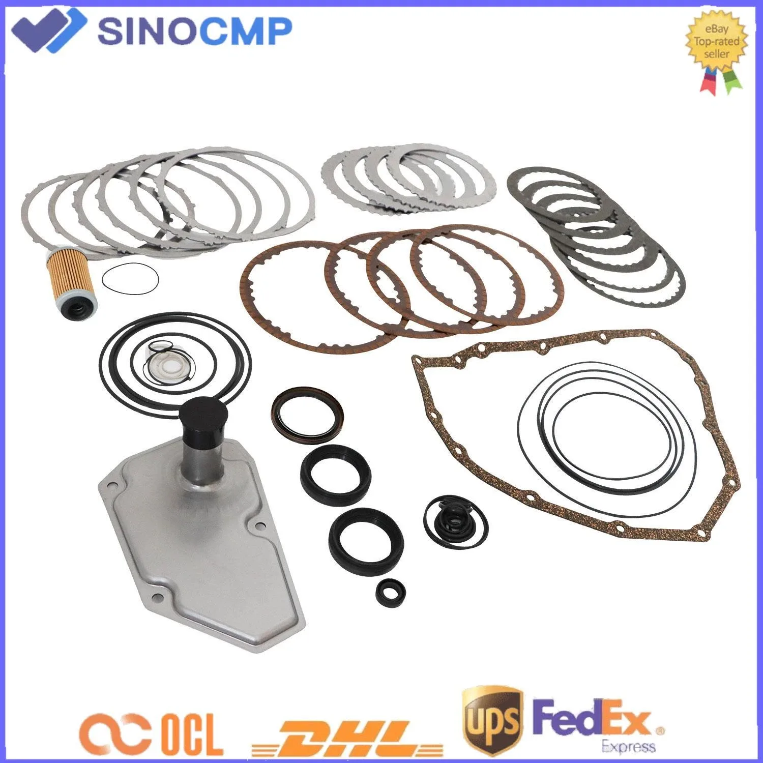 JF015E RE0F11A CVT Master Repair Kit (Overhaul + Friction + Steel + Oil Filter)