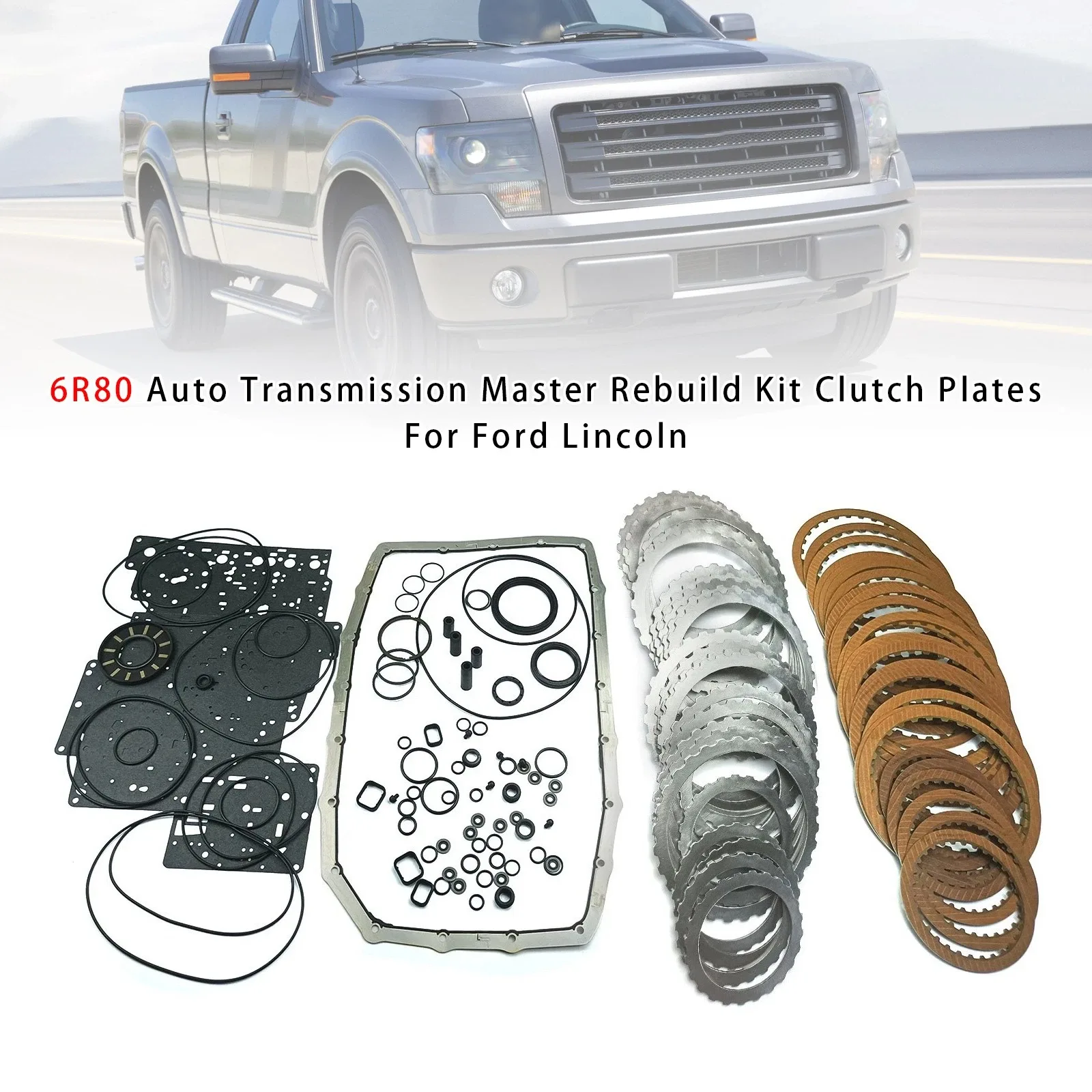6R80 Master Rebuild Clutch Kit for Ford & Lincoln – MadHornets MPN 6R80