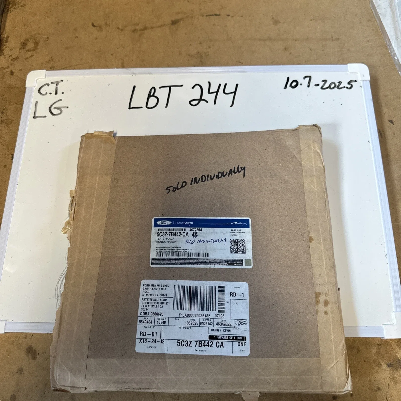 2005-2019 Ford Driven Plate Steel 5C3Z-7B442-CA