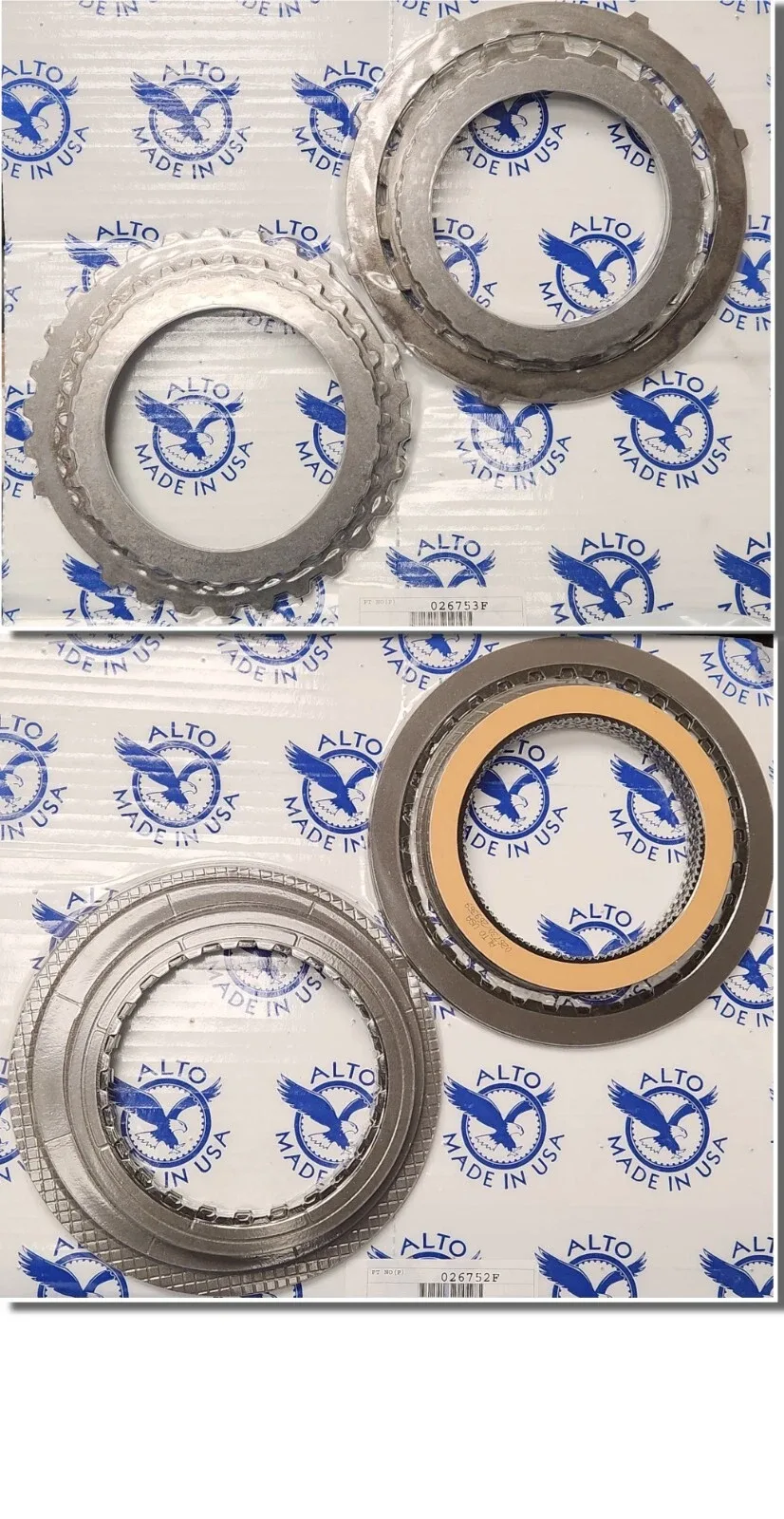 Ford 4R100 (1995-2005) & E4OD (1989-1999) Steel Plate & Friction Kit - 026753f