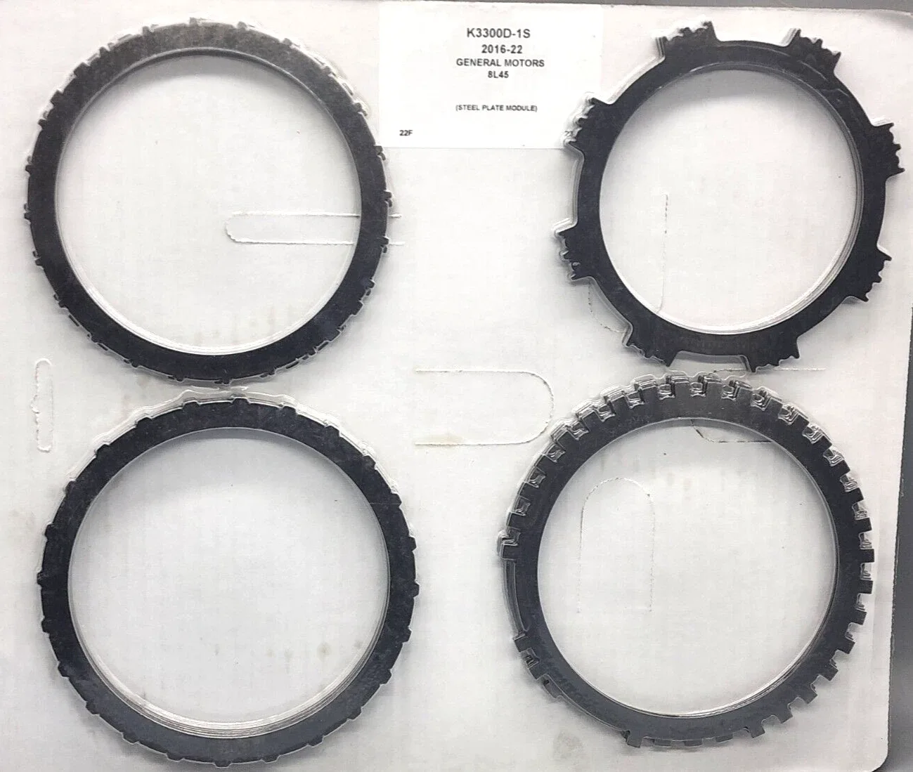 GM 8L45 / 8L45e Steel Clutch Plates Kit (2016-2022) - 8l45 steel clutch kit image 2