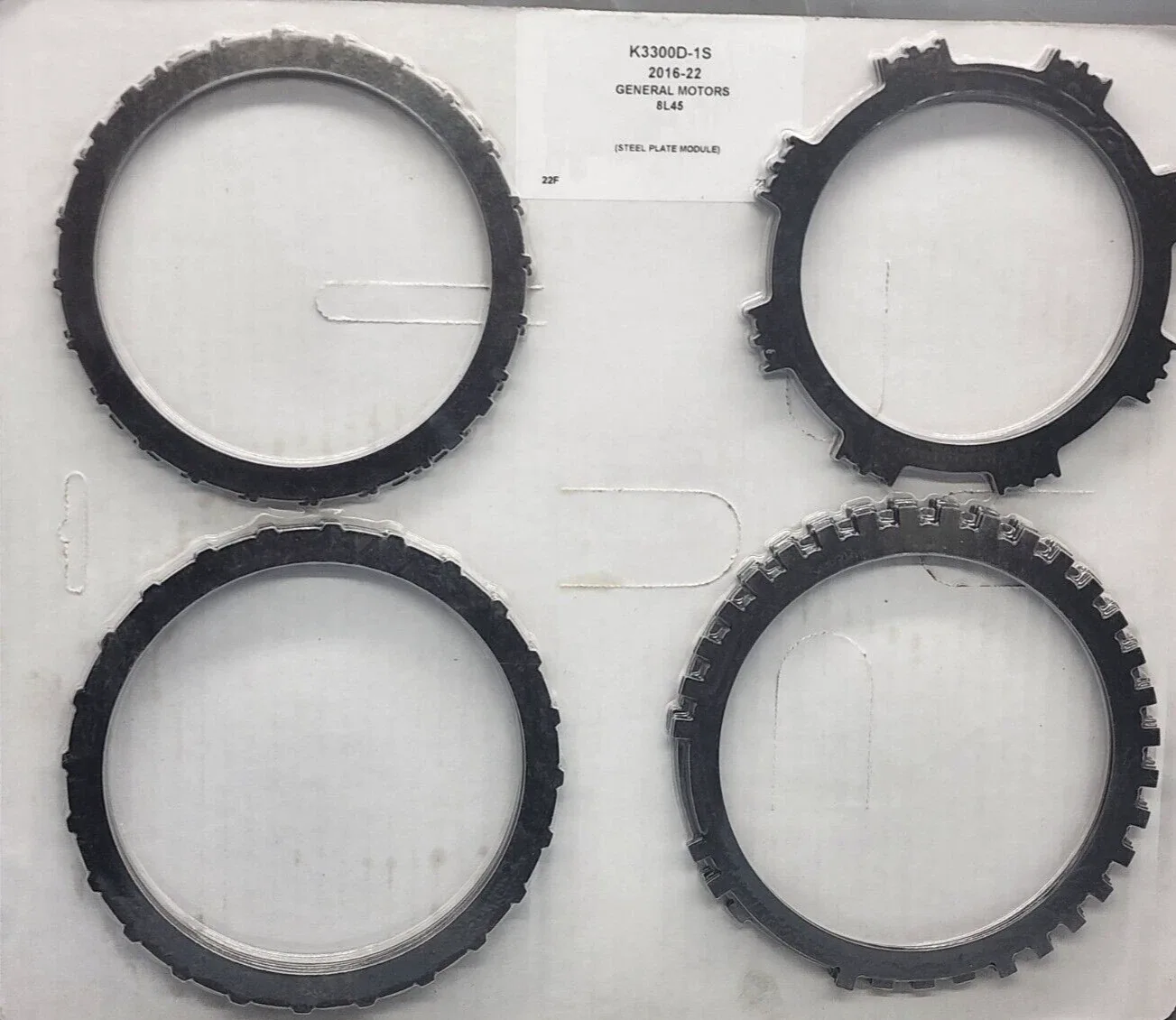 GM 8L45 / 8L45e Steel Clutch Plates Kit (2016-2022) - 8l45 steel clutch kit image 3