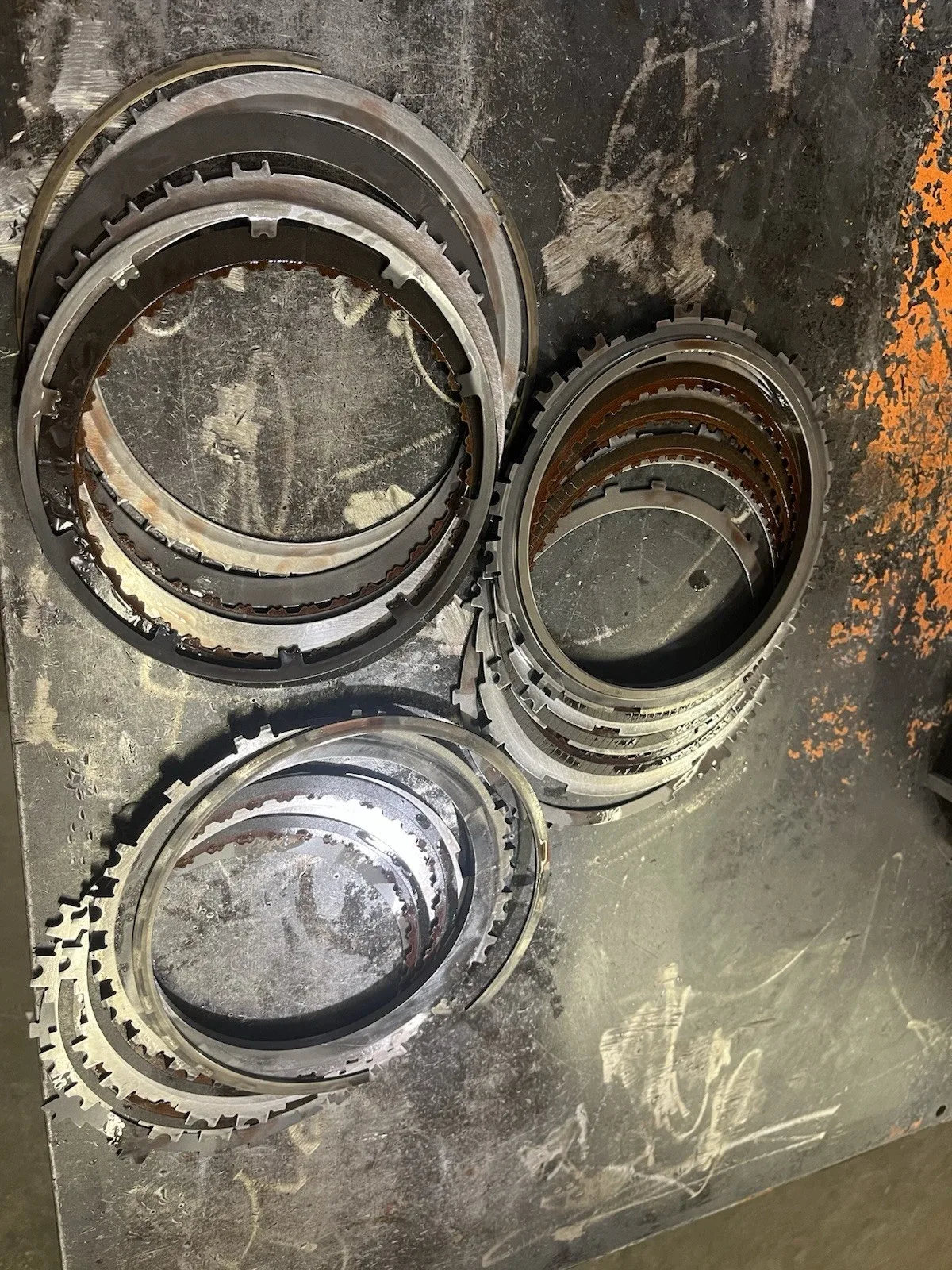 2013 Chevy Malibu 2.5L 6T40 Clutch Plate Retainer Clip Ring 2JJW image 2