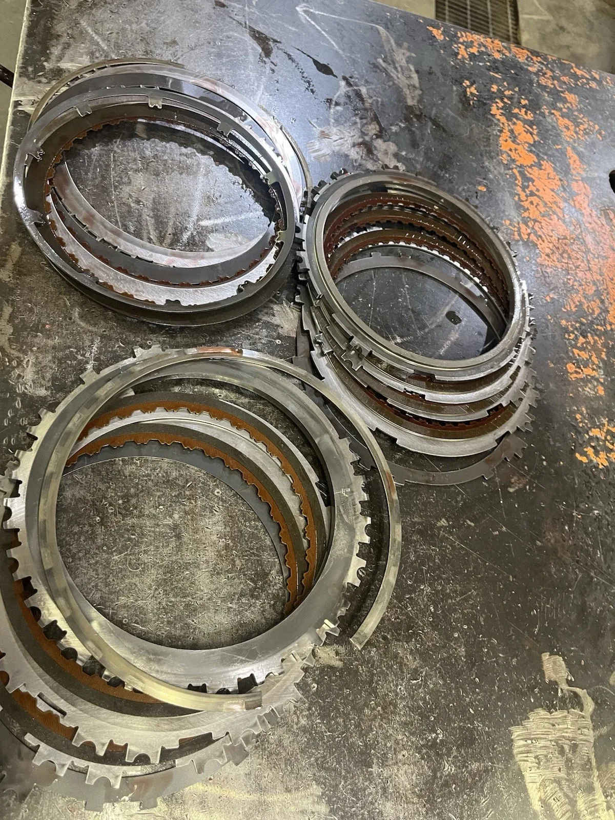 2013 Chevy Malibu 2.5L 6T40 Clutch Plate Retainer Clip Ring 2JJW image 3