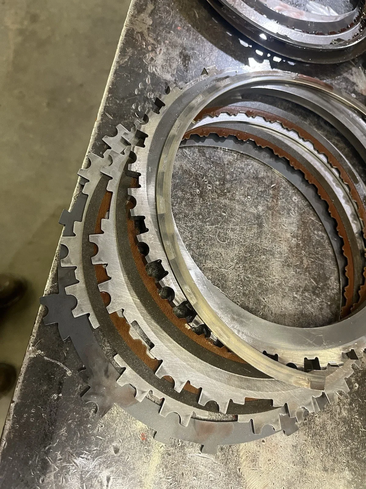 2013 Chevy Malibu 2.5L 6T40 Clutch Plate Retainer Clip Ring 2JJW image 4