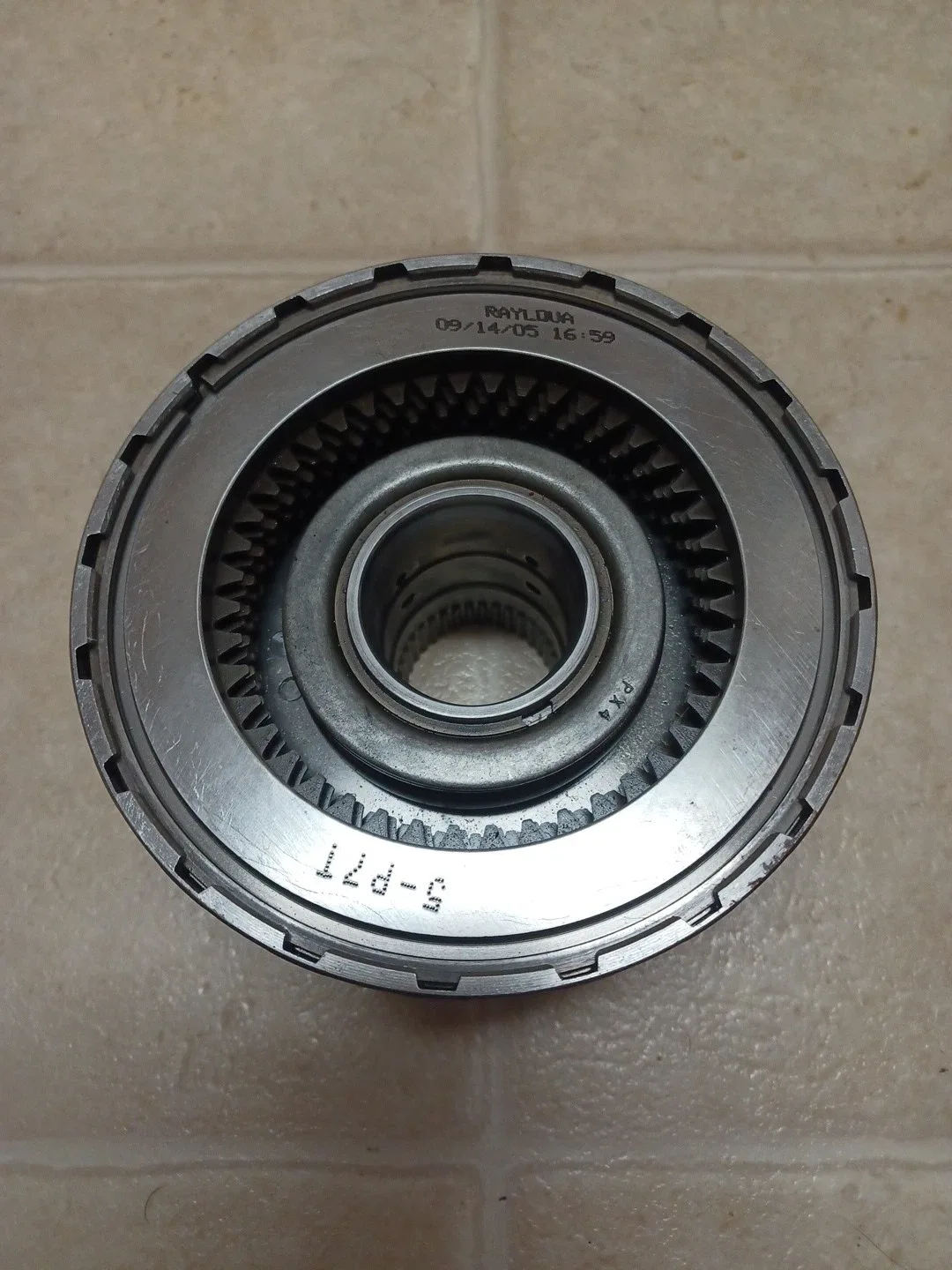 1999-2001 Honda 4-Speed Automatic 1-2 Clutch Drum MPN 80552A image 4