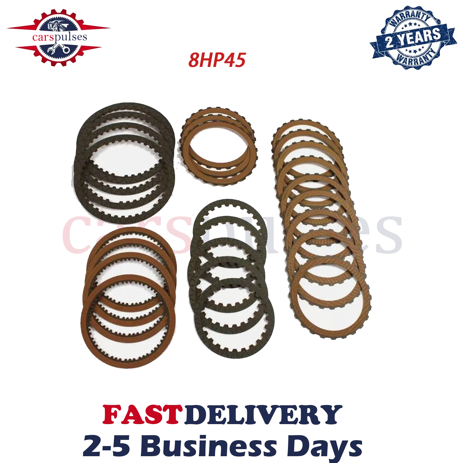 ZF 8HP45 Transmission Clutch Friction Plates Overhaul Kit - 8HP45