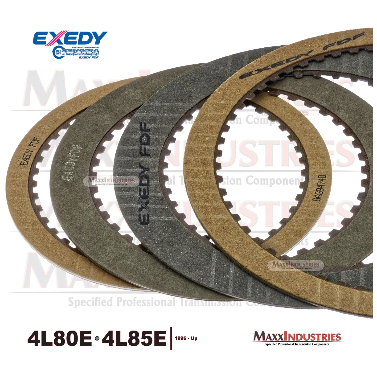 1996-on 4L80E/4L85E Friction Clutch Kit — Exedy EFK164E (R34119EA) image 3