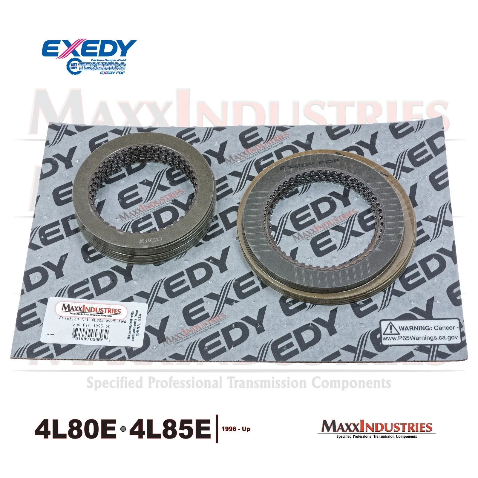 1996-on 4L80E/4L85E Friction Clutch Kit — Exedy EFK164E (R34119EA) image 4
