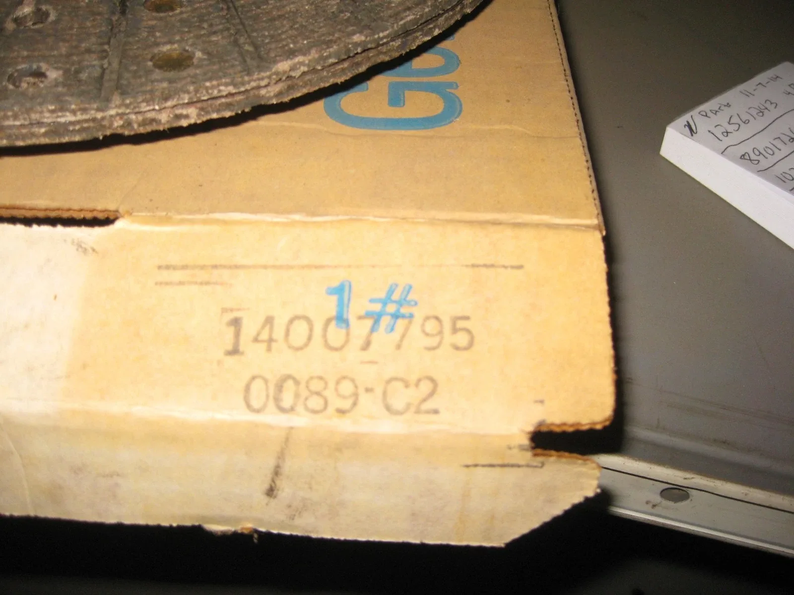 GM OEM Clutch Plate 14007795 (377141) for Chevrolet Monza, Pontiac Sunbird, Olds Starfire T14 image 2
