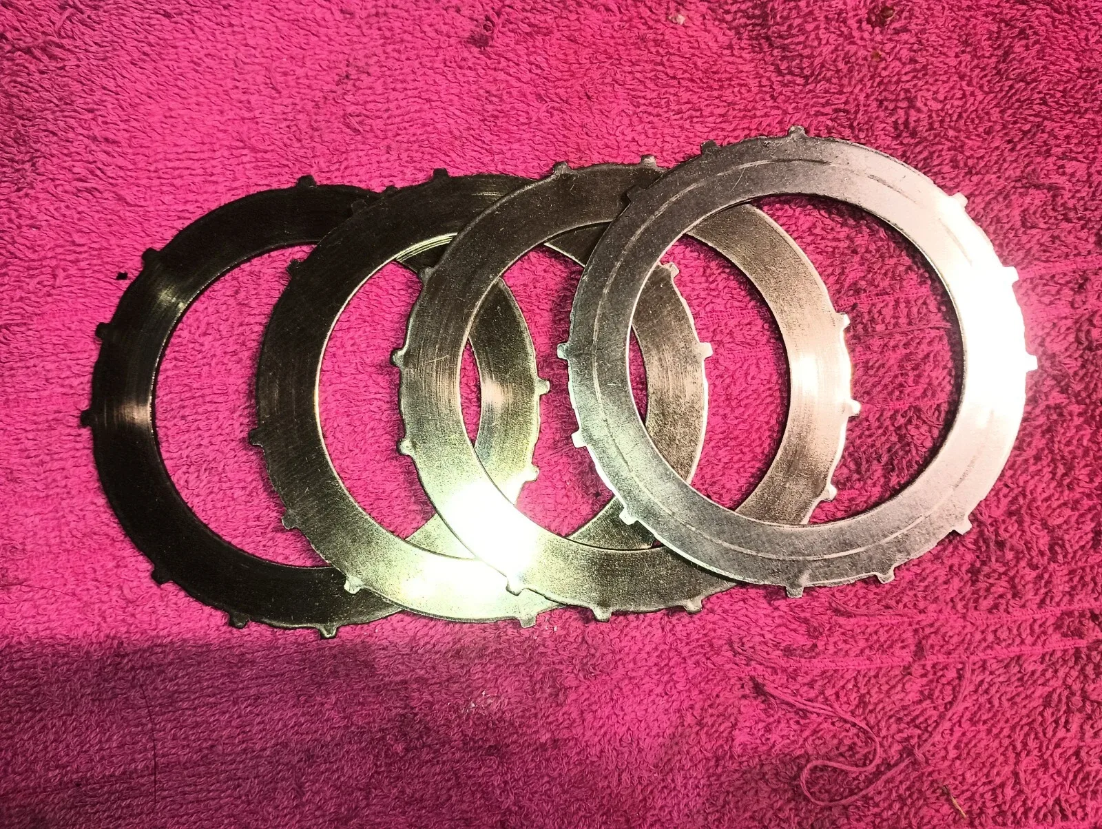 Coast Clutch Steel Plates 4pcs 0.070" for 4T40E / 4T45E / 4T45-E - GM OEM 4T45-E image 3
