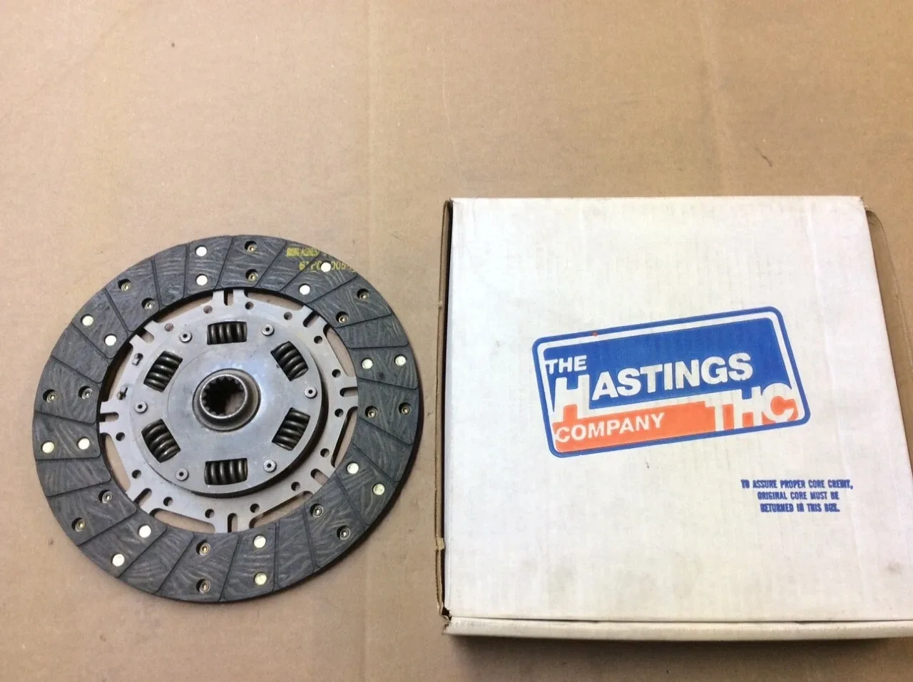 Hastings CD 2448 Remanufactured Manual Transmission Clutch Disc