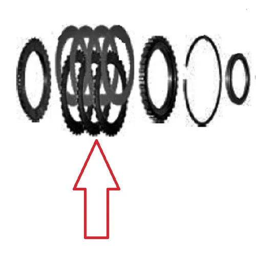 1989-On Ford AOD/AODE/4R70W/4R75W Reverse Clutch Plate 76407