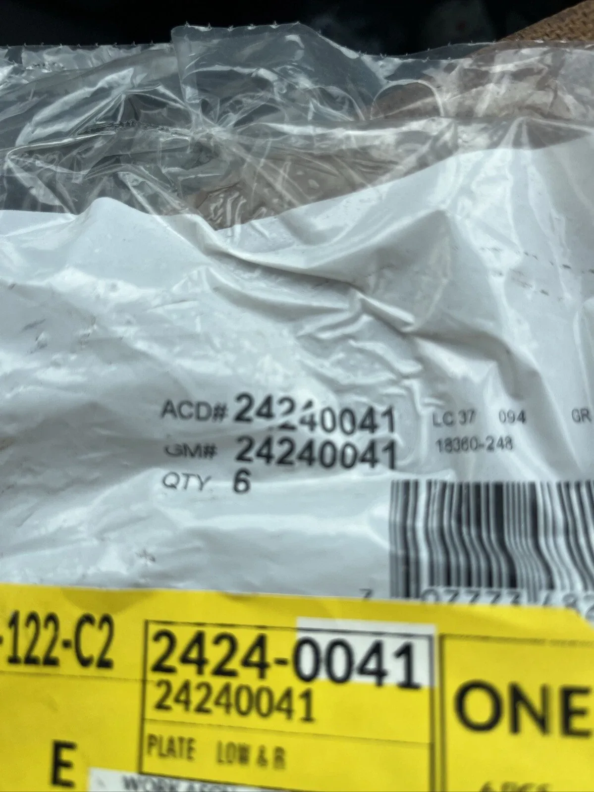 GM 24240041 Automatic Transmission Low/Reverse Clutch Friction Plate
