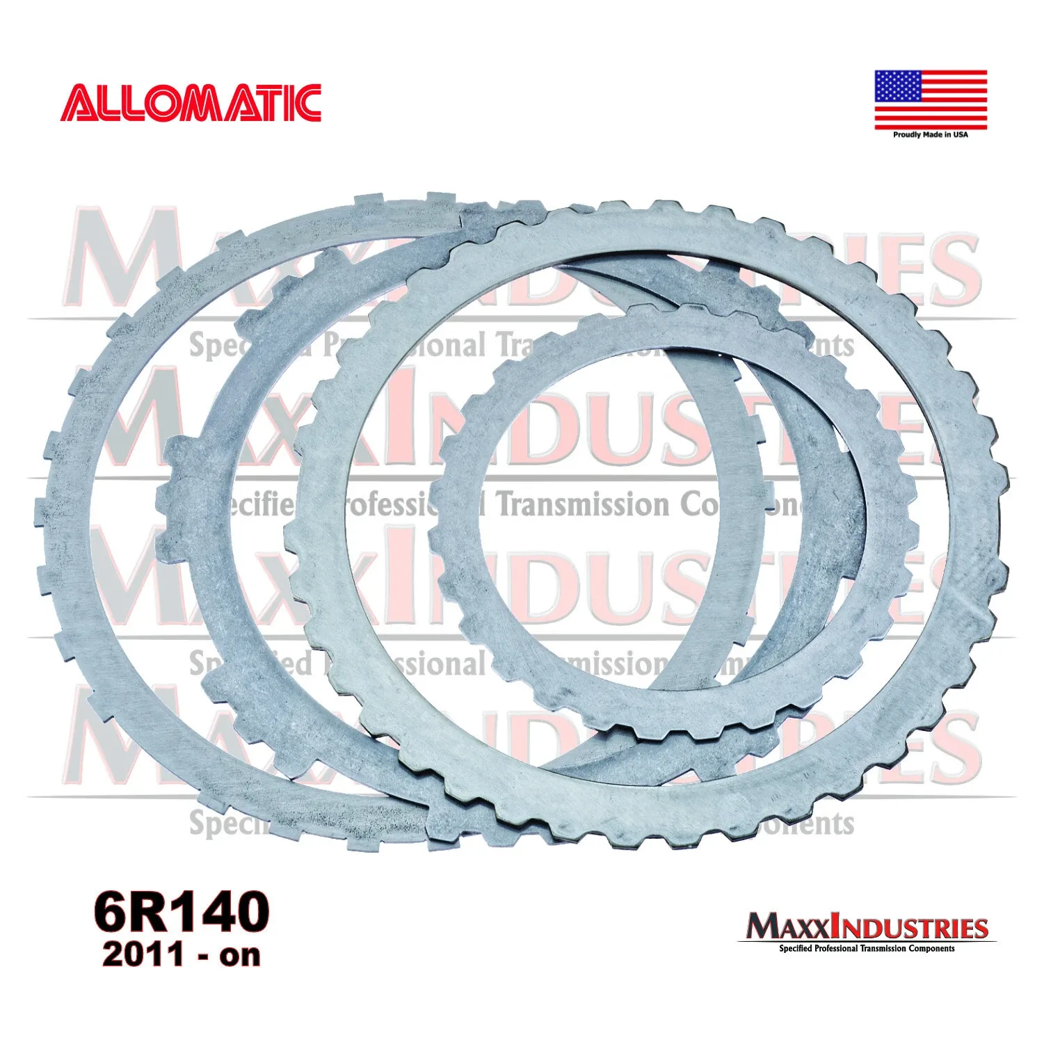 2011-on Ford 6R140 Steel Clutch Plate Set STMFORD20 image 3