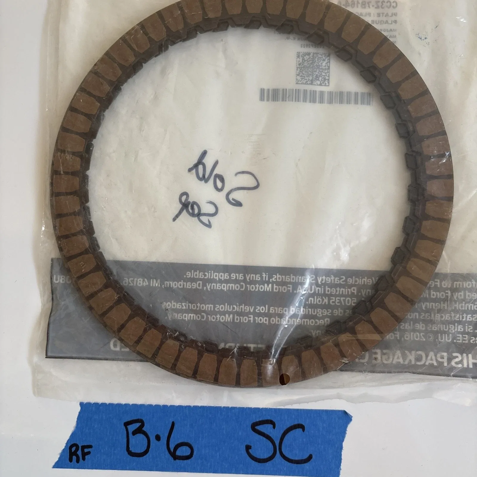 Ford Superduty Automatic Transmission Clutch Plate CC3Z-7B164-A image 3