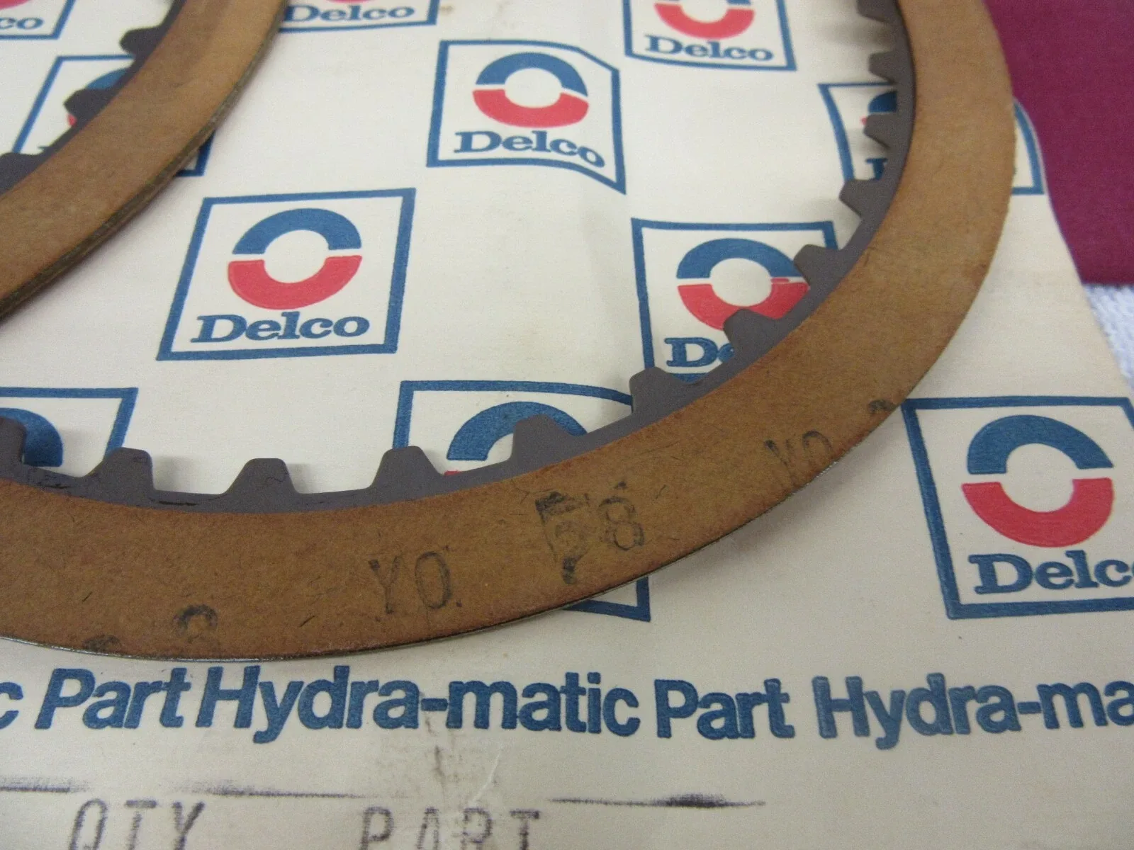 1982 Buick Riviera TH325-4L 4th Clutch Faced Plates MPN 8634691 image 3