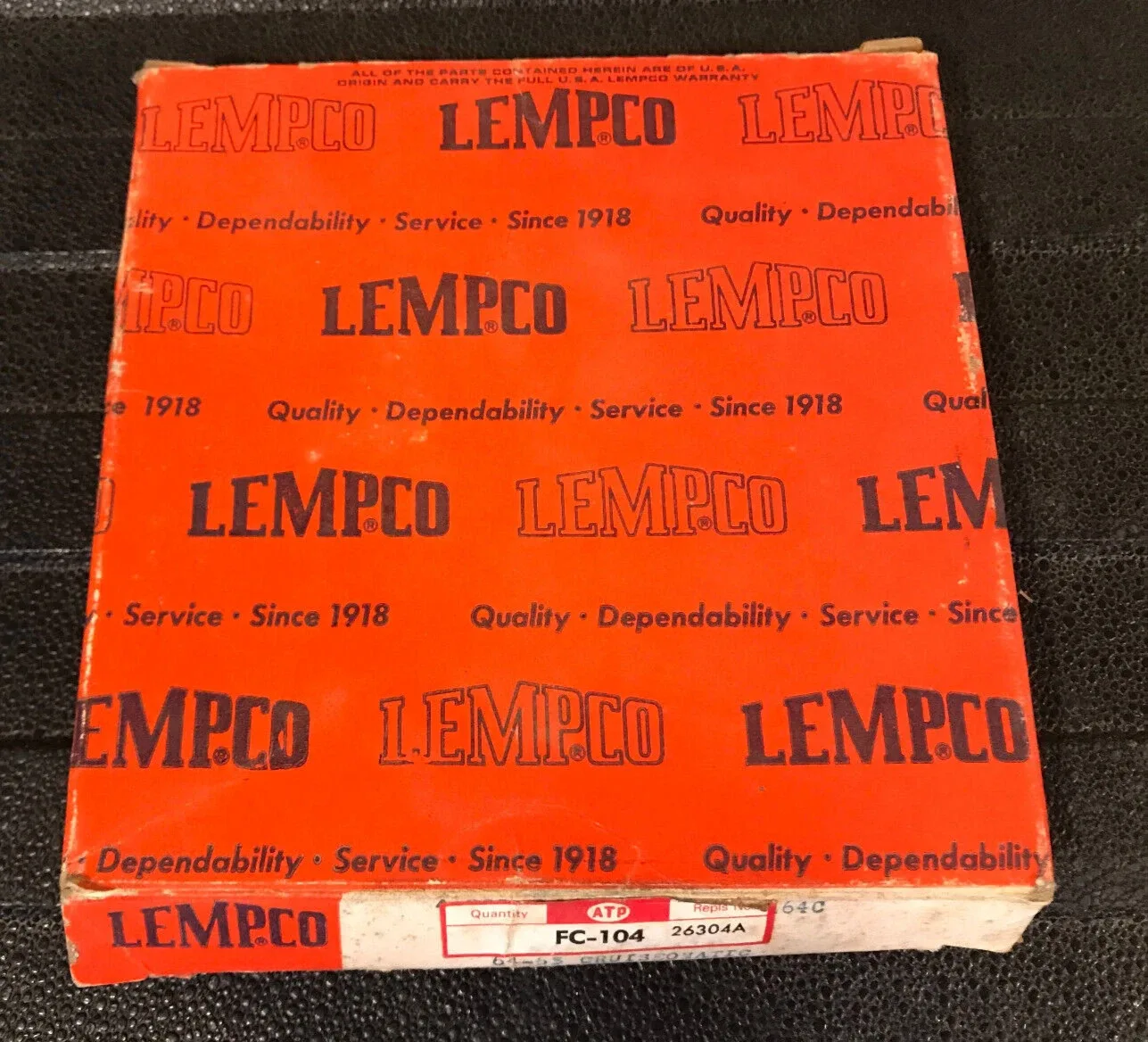 Lempco Clutch Plate Set of 4 FC-104 / 26304A - Fits Ford Mustang & Others image 3