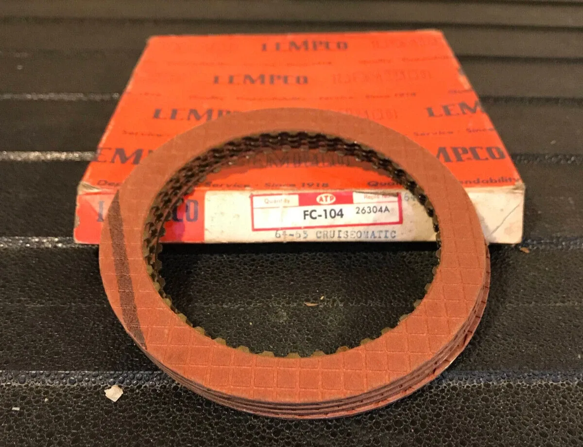 Lempco Clutch Plate Set of 4 FC-104 / 26304A - Fits Ford Mustang & Others image 4
