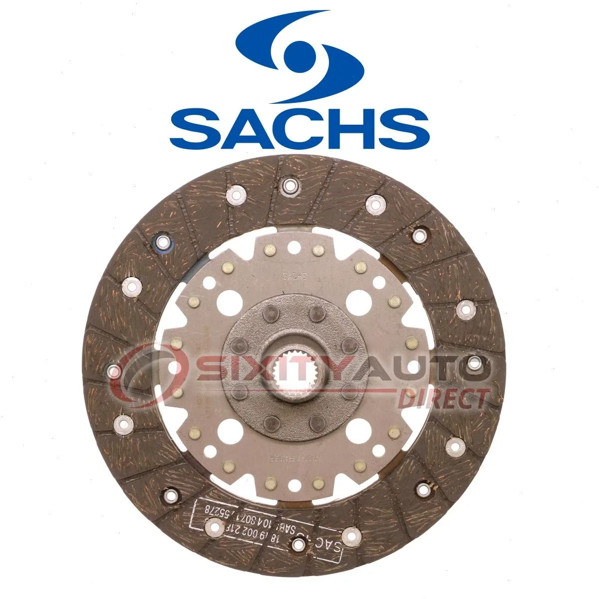 1966-1970 Volkswagen Fastback Sachs Clutch Friction Disc SX-8SCD