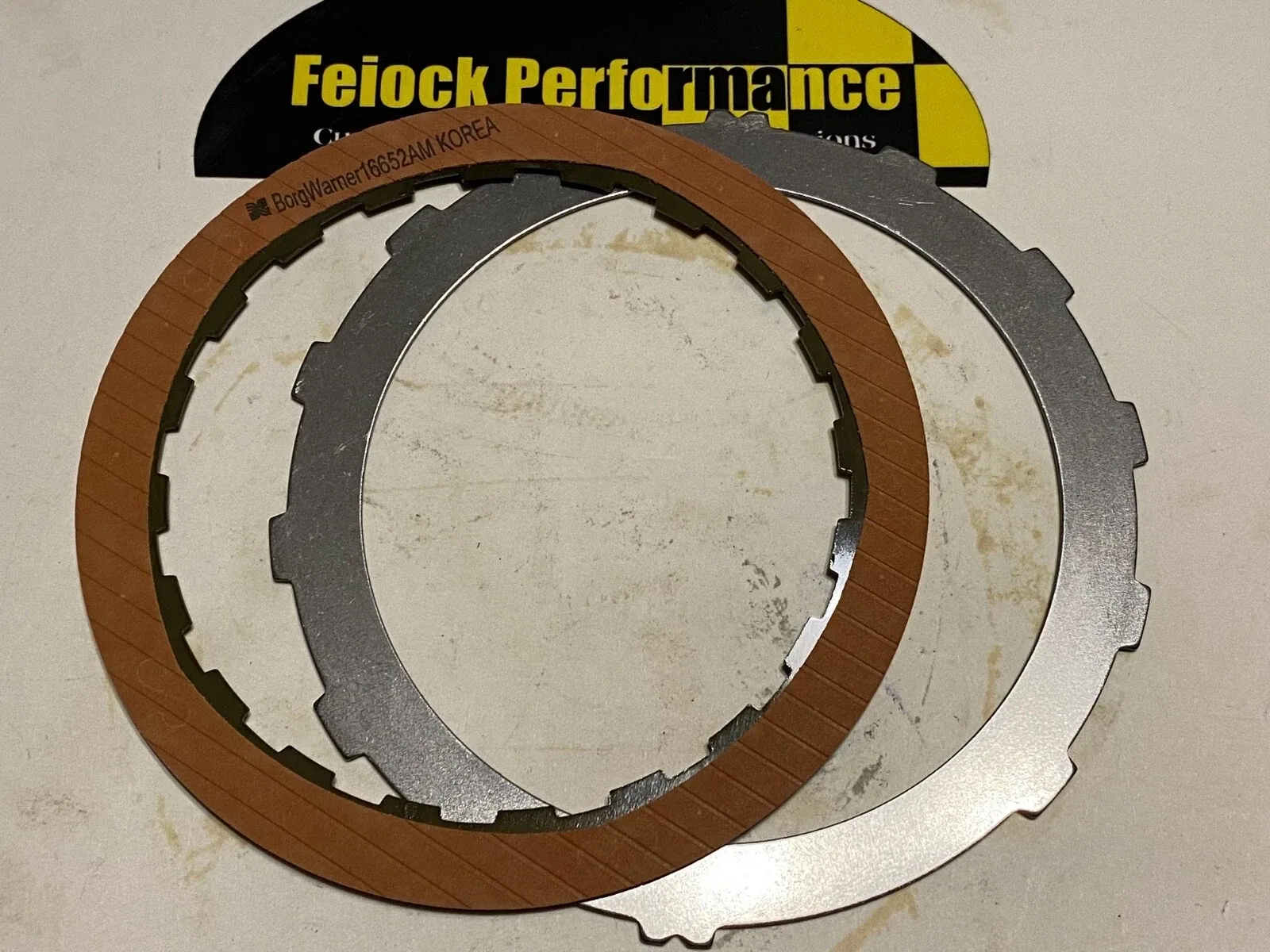 TH350 Direct Clutch Fifth Plate Kit FP 350BWKIT - Feiock Performance / Borg Warner