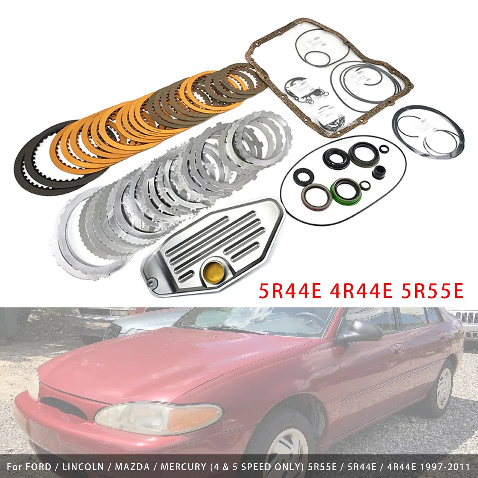 1997-UP Master Rebuild Kit for 5R44E / 4R44E / 5R55E – F5TZ-7A098-B image 4
