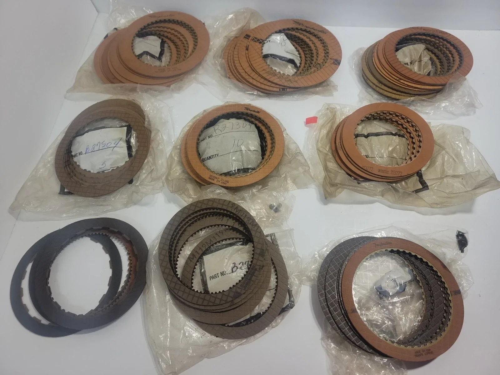 Raybestos/BorgWarner Automatic Transmission Clutch Plate Lot