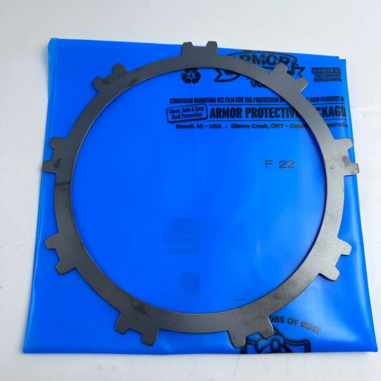 F22 Outer 12-Lug Steel Clutch Plate for Automatic Gearbox OEM-F22-12LUG image 3